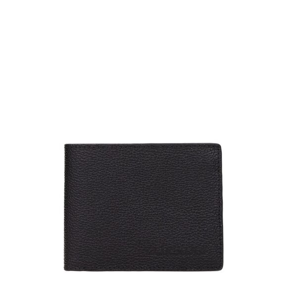 Testoni Black Leather Men´s Wallet